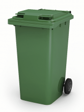 Пластиковый контейнер 240 л, зеленый